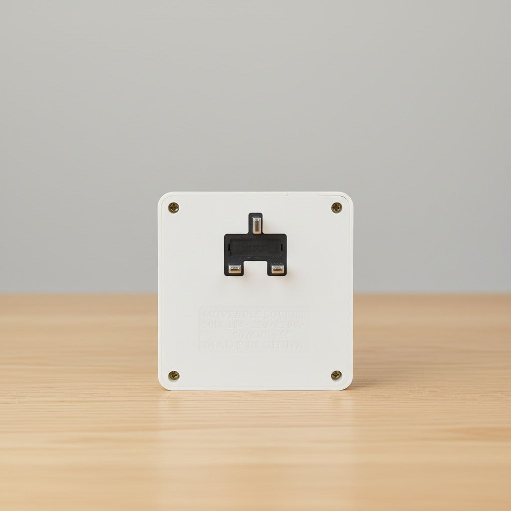 A Power Socket with USB & Type-C Fast Charging.