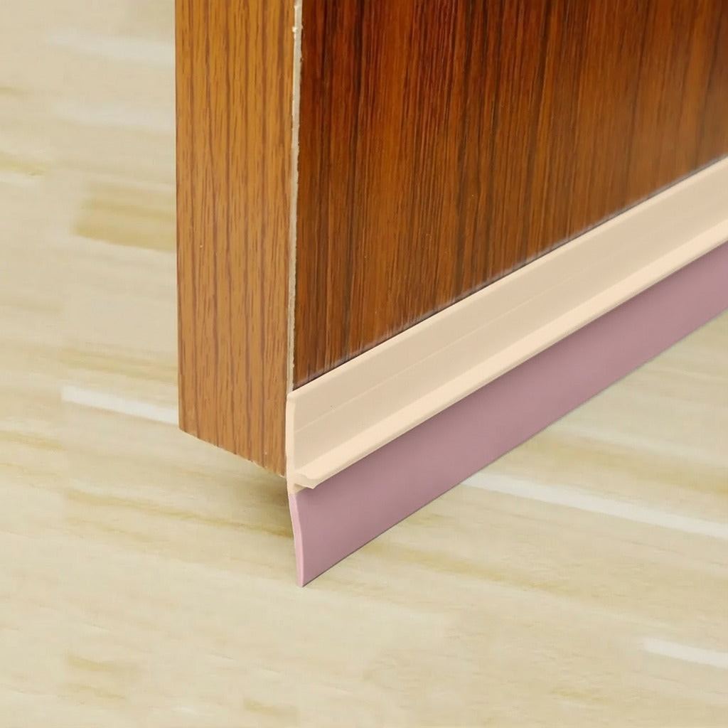 A Self-Adhesive Door Bottom Seal Strip is Attached on the Door.