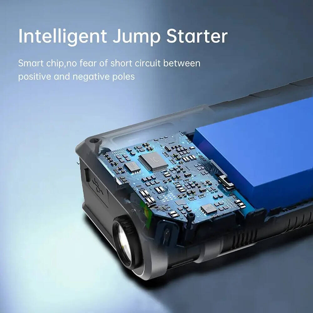 A Smart Air Pump Machine & Car Jump Starter.