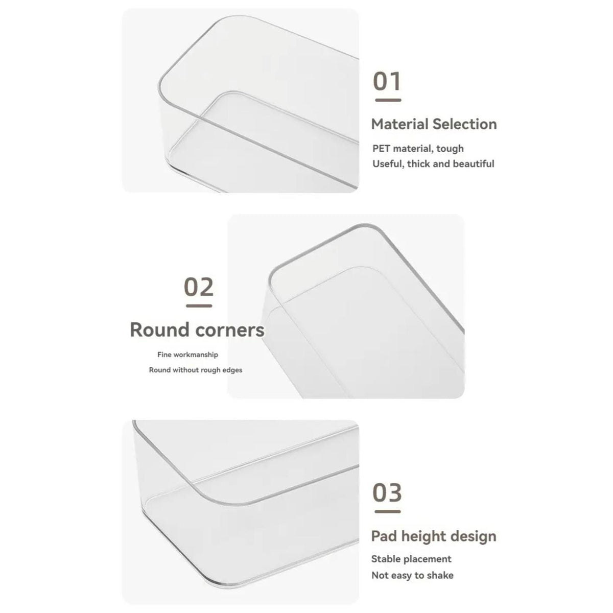 Design Details Of A Storage Organizer Tray.
