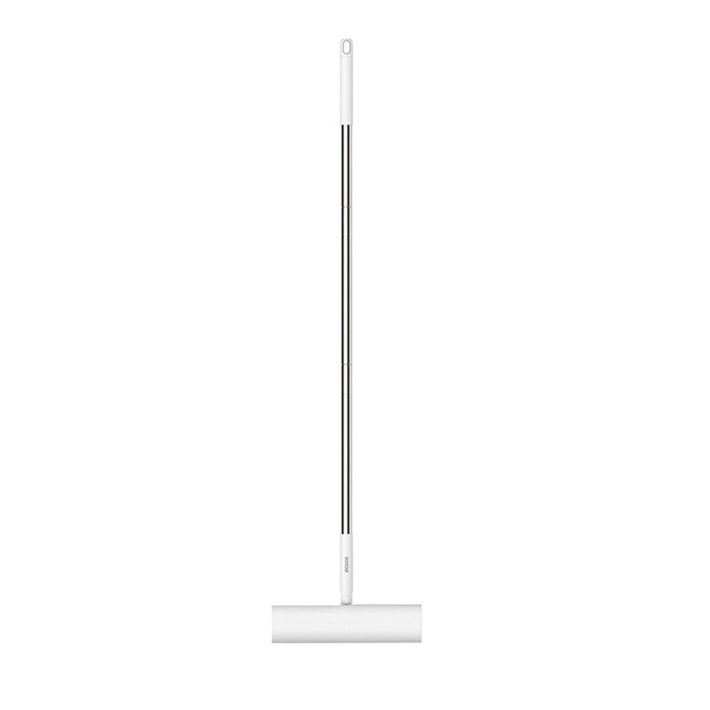 A reusable dust and hair remover lint roller with a 180° rotating handle, designed to easily clean under furniture and remove lint, hair, and debris from floors and surfaces.