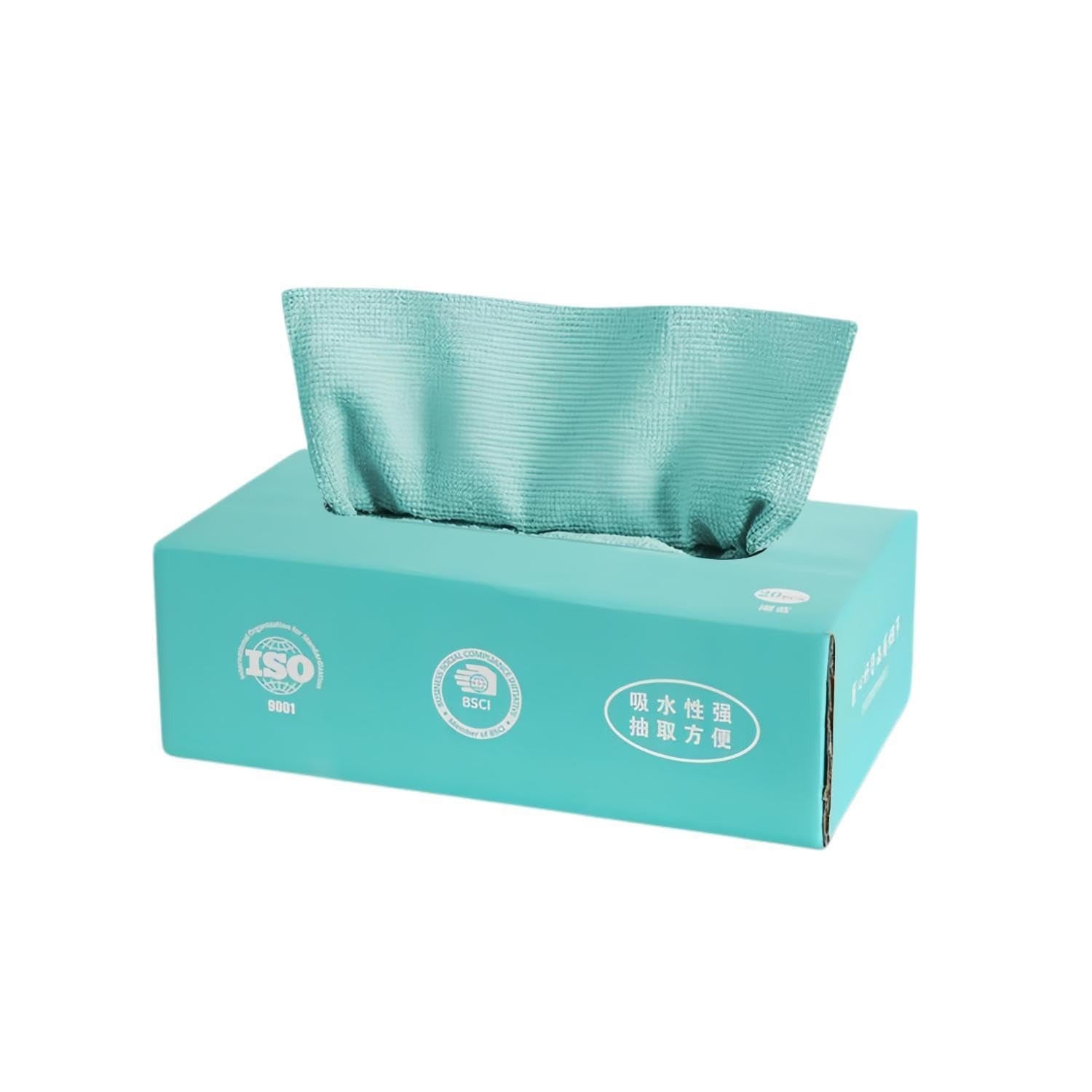 Reusable Microfiber Cloth Water Oil Absorbent Dish Cloth Towel