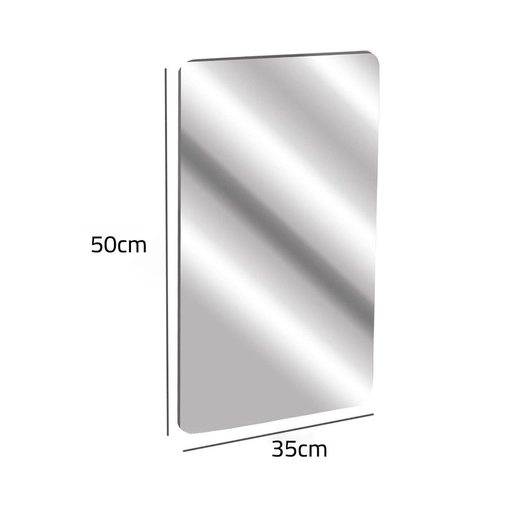 Acrylic Mirror Sheet, Rectangular Flexible Wall Mirror Sticker Acrylic Mirror Sheet, Rectangular Flexible Wall Mirror Sticker