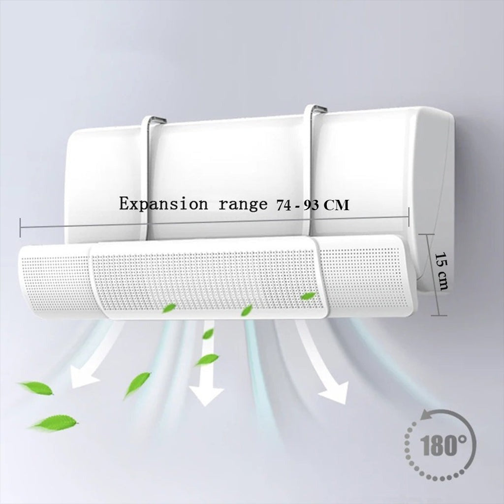Adjustable AC Deflector for Split AC.