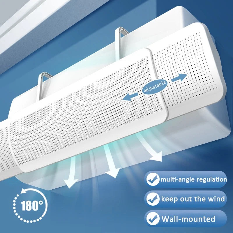 Adjustable AC Deflector is Fixed On AC