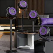 Different Height Levels of Adjustable Floor Standing Heater.