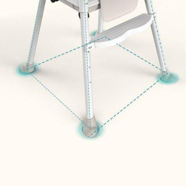 Legs Of Adjustable Kids Multi-functional Feeding Chair