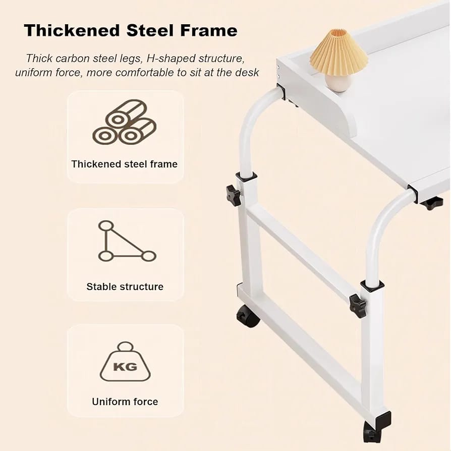 Adjustable Overbed Table, Overbed Laptop Table Working Station, Breakfast Table Adjustable Overbed Table, Overbed Laptop Table Working Station, Breakfast Table