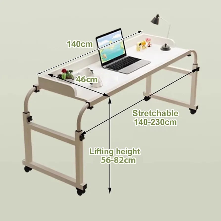 Size Of Adjustable Overbed Table.