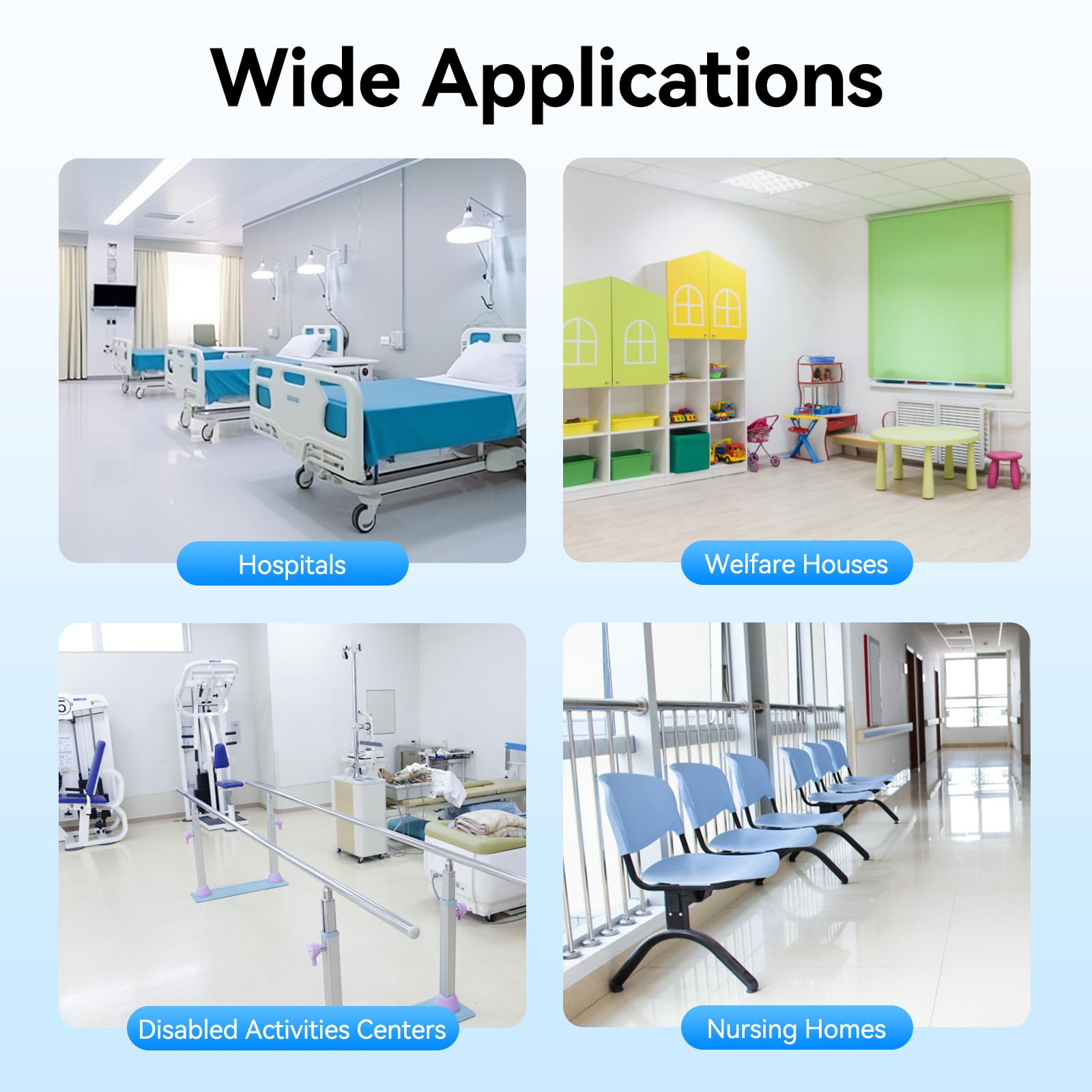 Different Areas Where Adjustable Shower Commode Chair Can be Used.