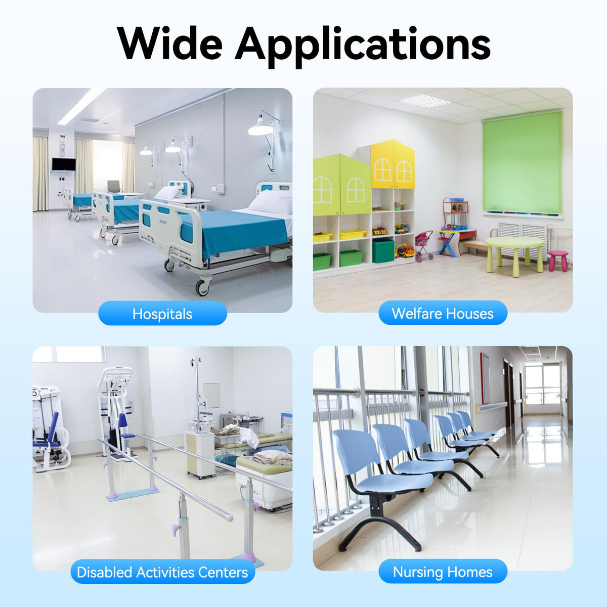Different Areas Where Adjustable Shower Commode Chair Can be Used.