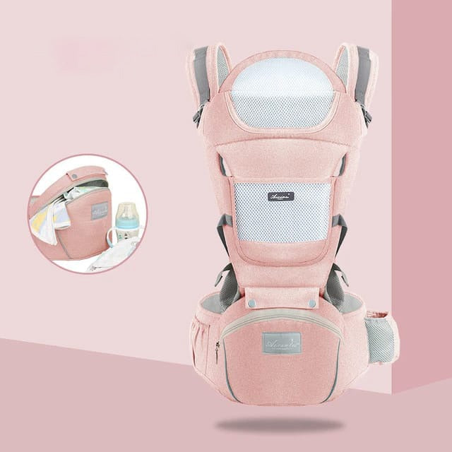 All-Position Baby Carrier  in pink color