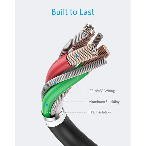 Anker iPhone Charger Cable, PowerLine II Lightning Connector, 3Meter Anker iPhone Charger Cable, PowerLine II Lightning Connector, 3Meter