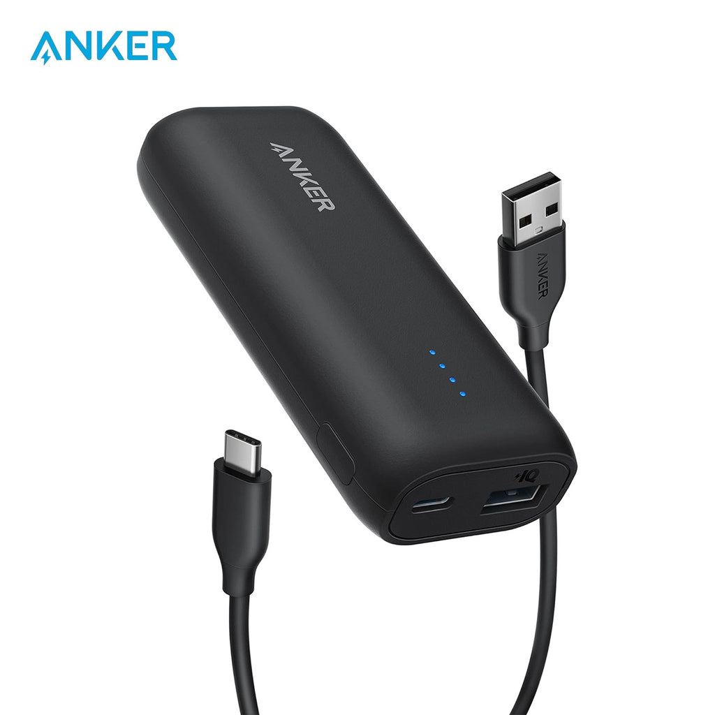 Anker 321 Power Bank (PowerCore 5K), Pocket Sized and Travel Ready Power Bank Series 3 - A1112H11