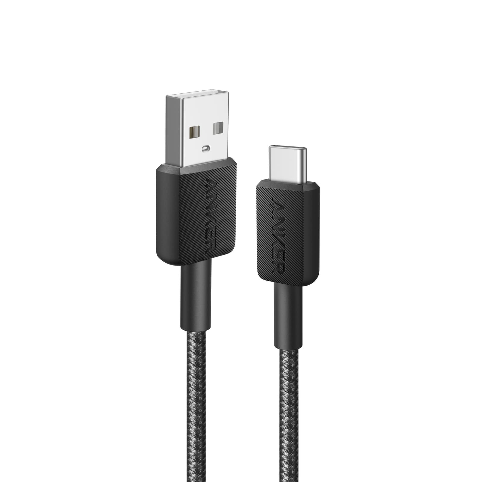 Anker 322 USB-A to USB-C Cable in black color