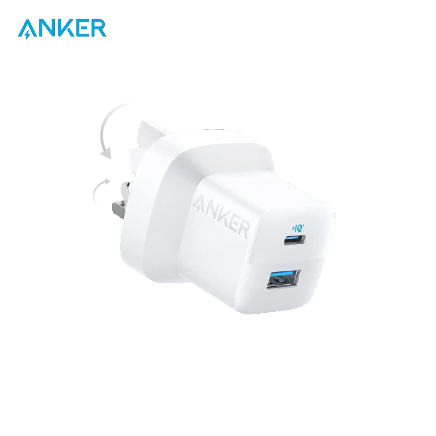 White Anker 323 Charger (33W) Series 3