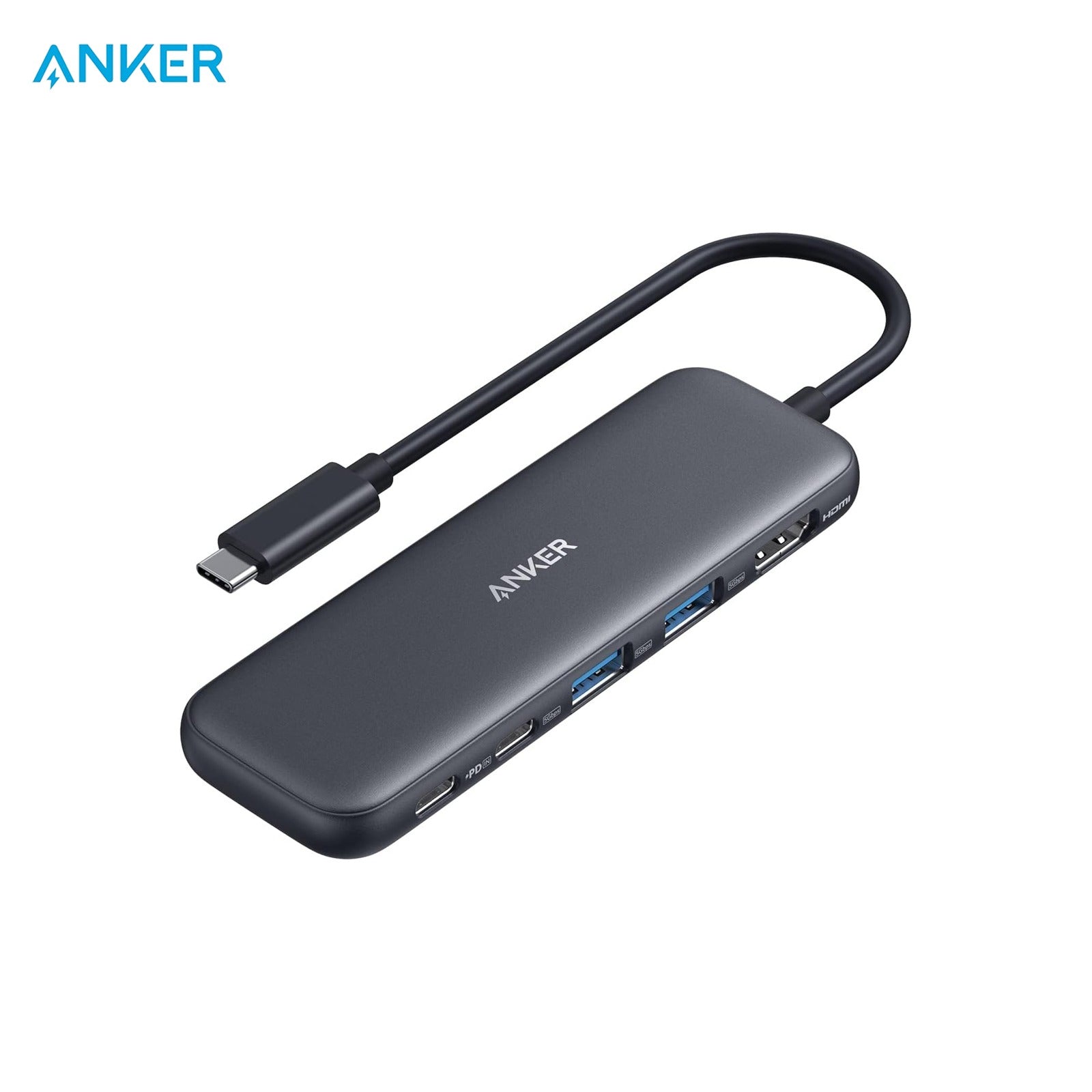 Anker 332 USB‑C Hub (5‑in‑1).