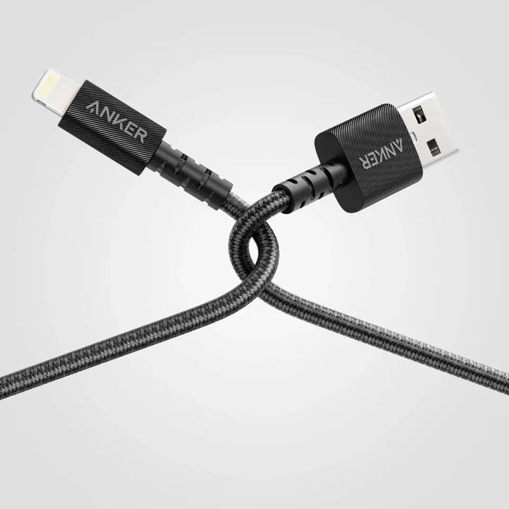 Anker PowerLine Select+ USB-A to Lightning Cable, Fast Charging, 6ft (1.8m) - A8013H12 Anker PowerLine Select+ USB-A to Lightning Cable, Fast Charging, 6ft (1.8m) - A8013H12