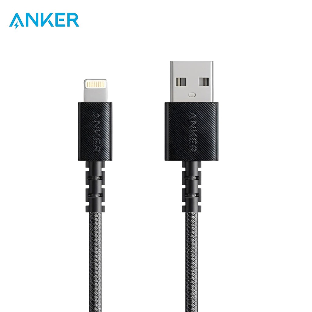 Anker PowerLine Select+ USB-A to Lightning Cable, Fast Charging, 6ft (1.8m) - A8013H12 Anker PowerLine Select+ USB-A to Lightning Cable, Fast Charging, 6ft (1.8m) - A8013H12