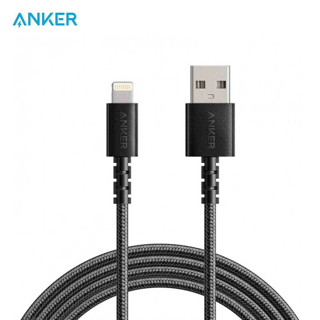 Anker PowerLine Select+ USB-A Cable with Lightning Connector, 3ft / 0.9m, A8012H12 Anker PowerLine Select+ USB-A Cable with Lightning Connector, 3ft / 0.9m, A8012H12