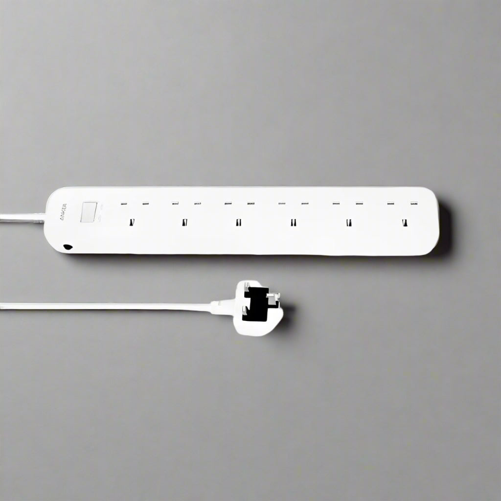 Anker Power Strip 6 AC Outlets – Extension Socket with Surge Protectio