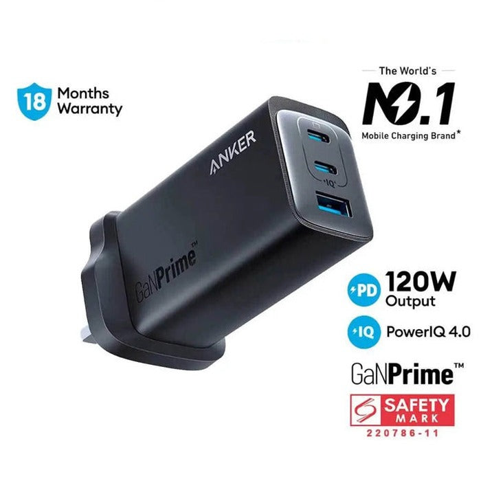 Anker Prime 737 Charger (GaNPrime 120W) - A2148211