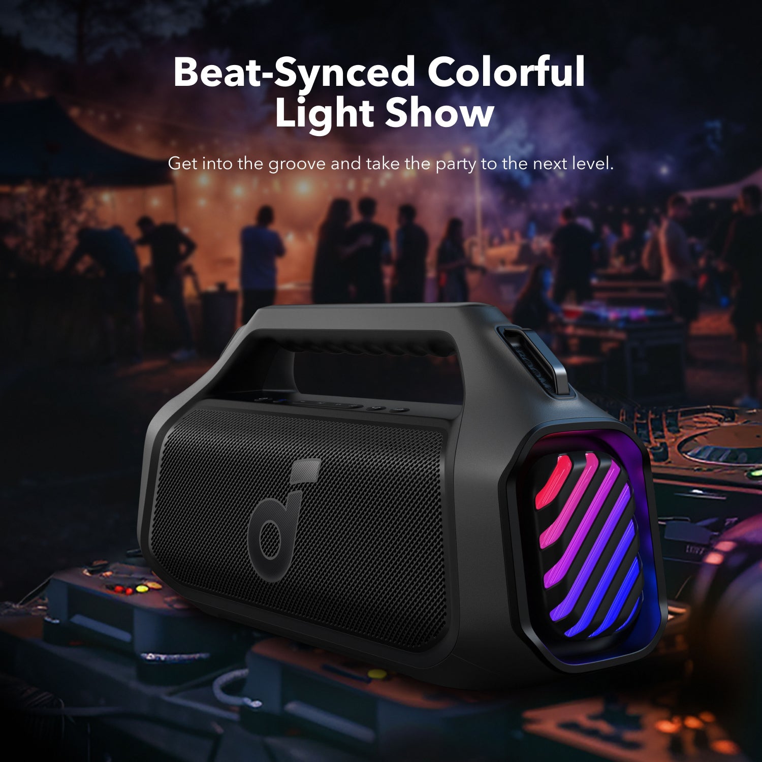 Anker Soundcore Boom 2 Plus Portable Bluetooth Speaker.