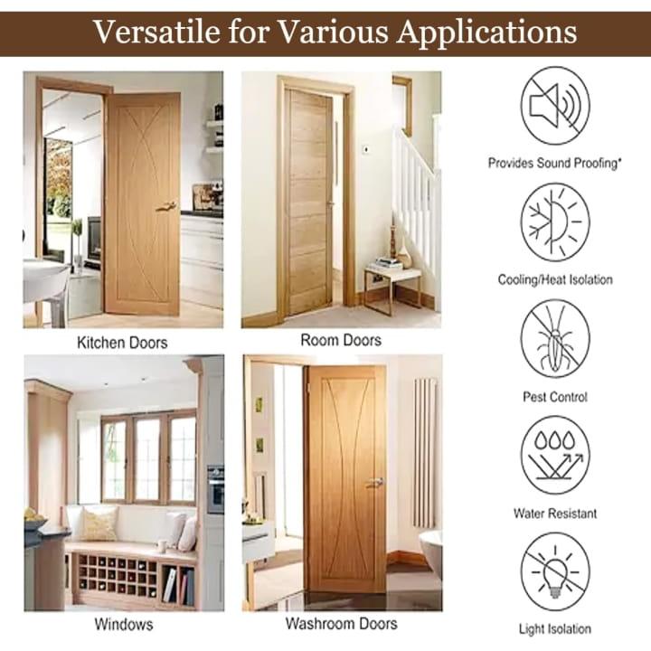 Various Application Of Door Seam Bottom Sealing Guard Strip.
