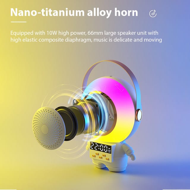 Mini Speaker, Astronaut Shape Karaoke Set, Portable Mic and Speaker Set Mini Speaker, Astronaut Shape Karaoke Set, Portable Mic and Speaker Set