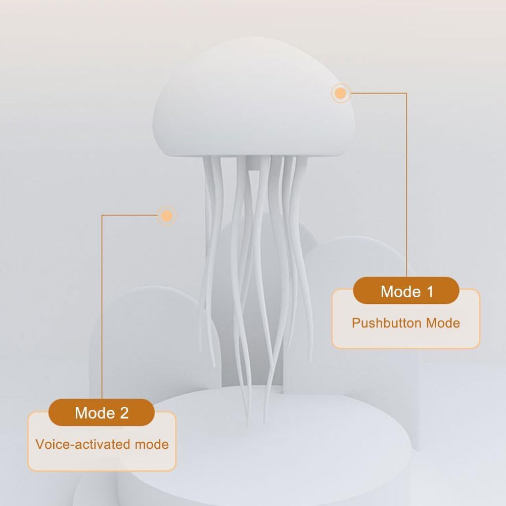 Modes Of Aurora Dancing Jellyfish Mood Light Lamp.