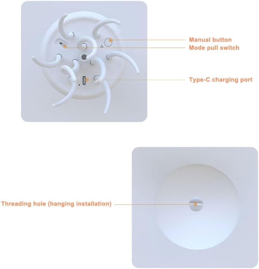 Parts Of Aurora Dancing Jellyfish Mood Light Lamp.