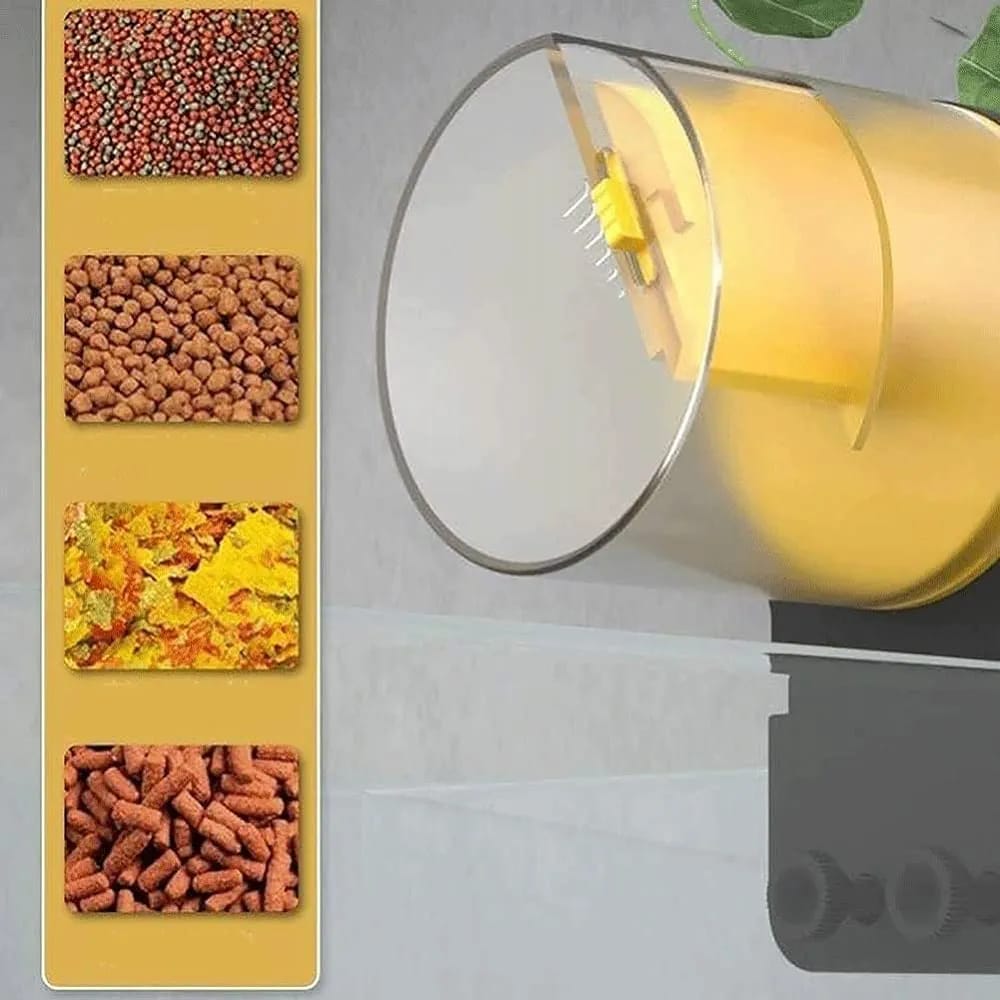 Automatic Fish Feeder and Fish Foods.