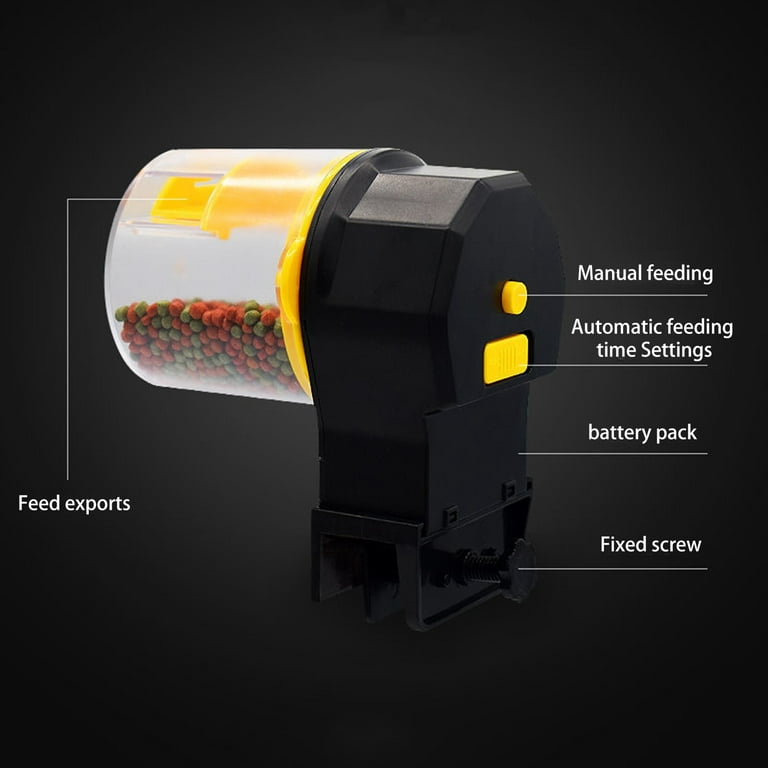 Parts Of Automatic Fish Feeder.