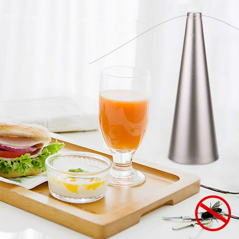 Automatic Fly Catcher is Placed Along Side Of Food Items.