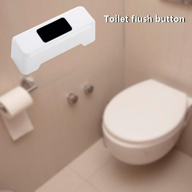 Automatic Sensing Toilet Flush Button, Touchless Smart Toilet Sensor Bathroom Accessories Automatic Sensing Toilet Flush Button, Touchless Smart Toilet Sensor Bathroom Accessories