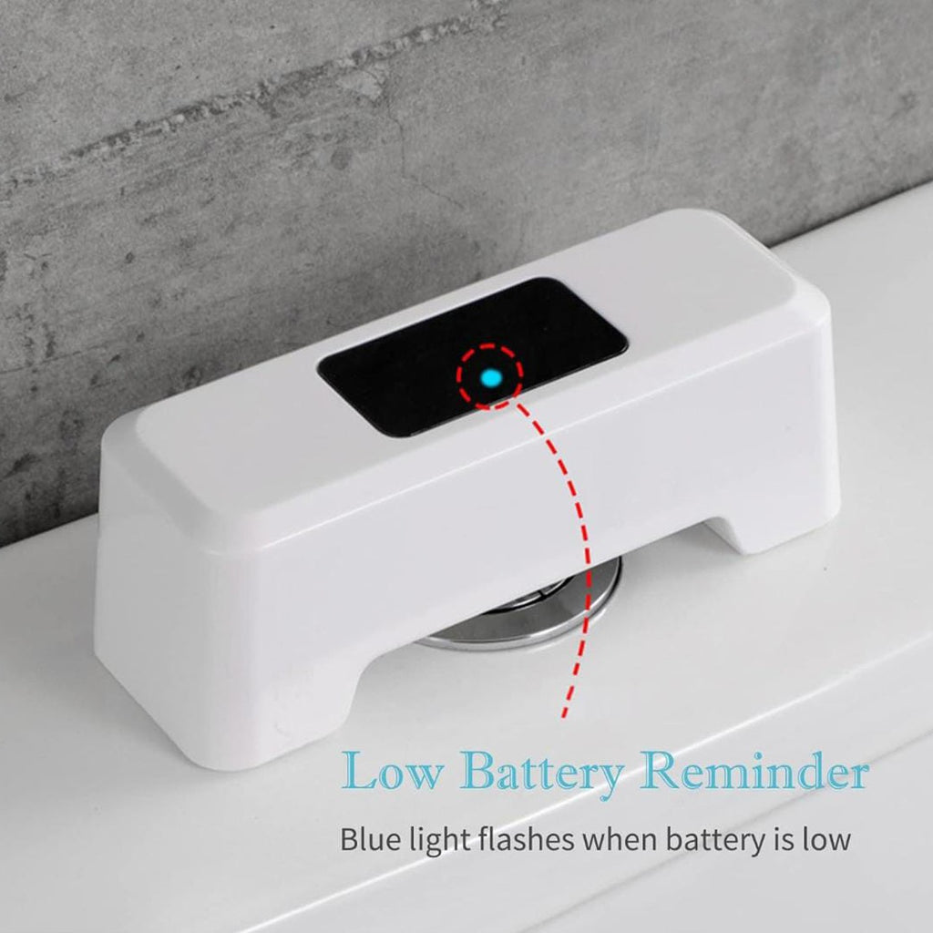 Automatic Sensing Toilet Flush Button, Touchless Smart Toilet Sensor Bathroom Accessories Automatic Sensing Toilet Flush Button, Touchless Smart Toilet Sensor Bathroom Accessories