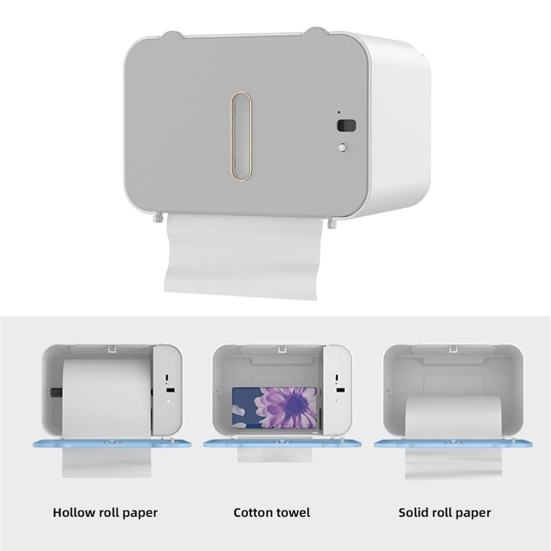 An Automatic Tissue Dispenser Box With Different Forms Of Tissues.