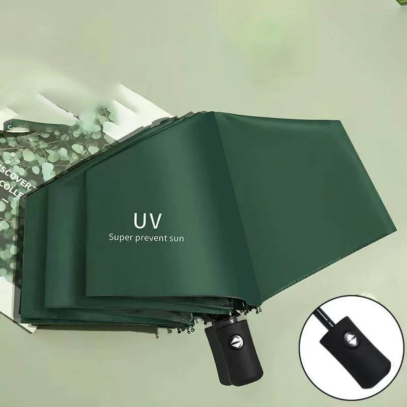 Automatic Umbrella in Green Color.