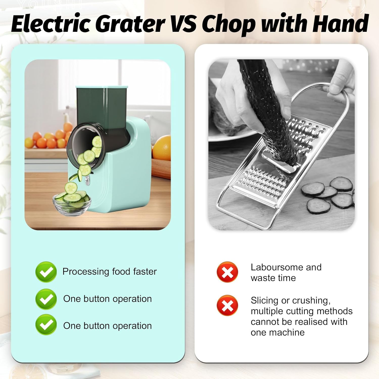 Difference Of Using Traditional and Automatic Vegetable Cutter Chopper Machine.