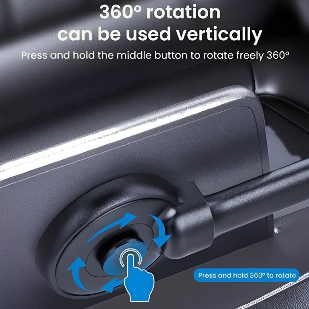 BRAVE Car Phone Holder is Placed on a Car.