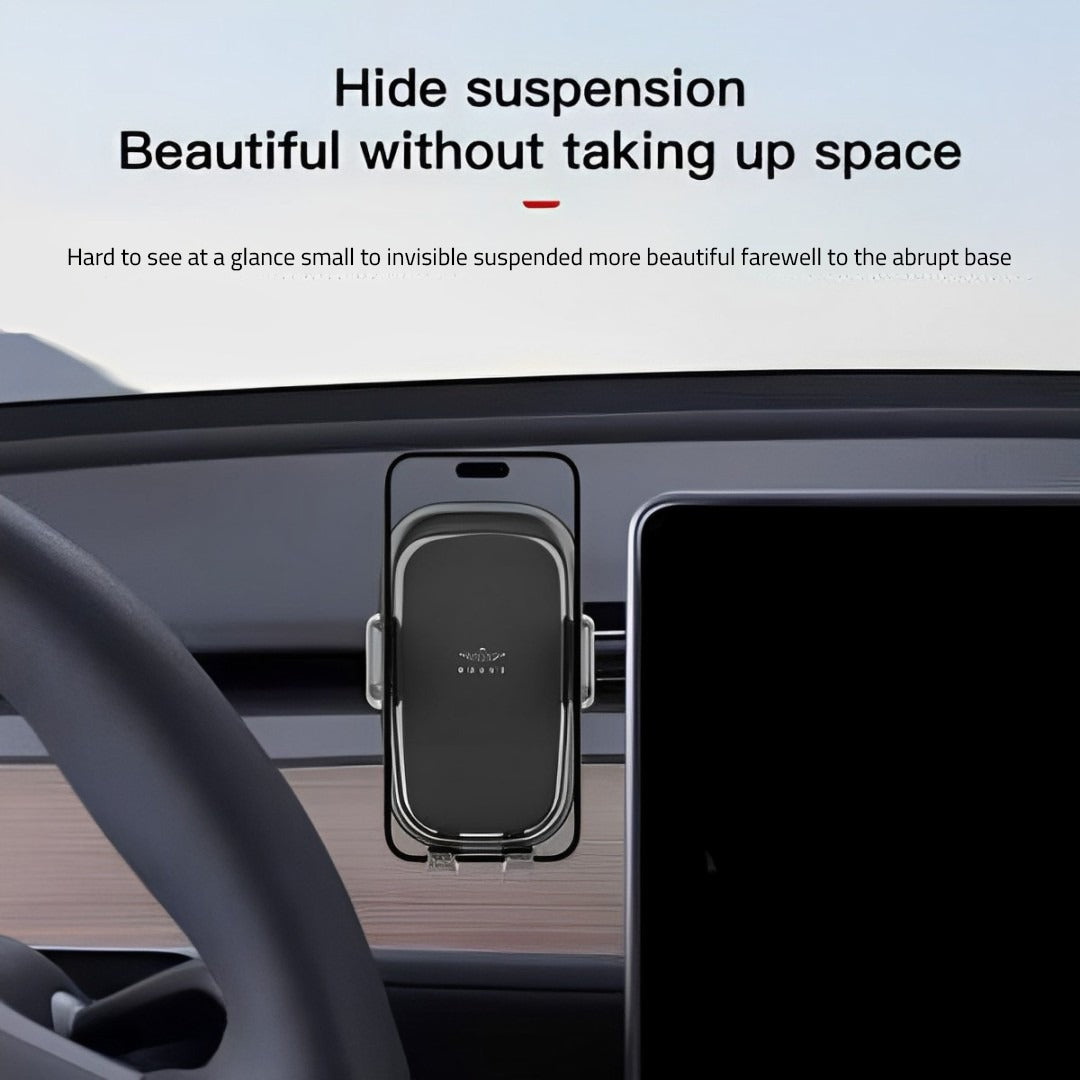 BRAVE Universal Smartphone Holder is Placed on a Car.