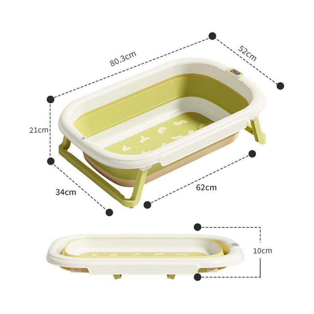 Size Of Anti-Slip Bathtub for Newborns.