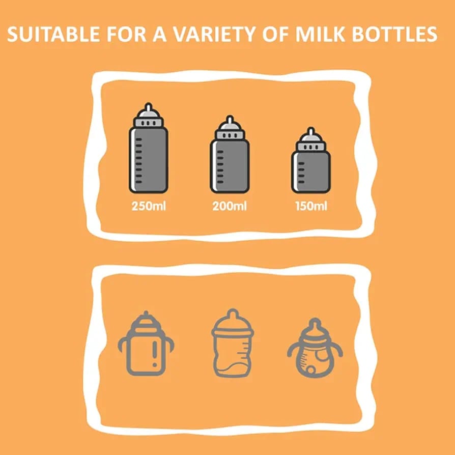 Milk Bottles Suitable For Baby Bottle Warmer.