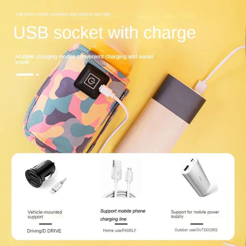 Different Devices Suitable For Charging Baby Bottle Warmer.