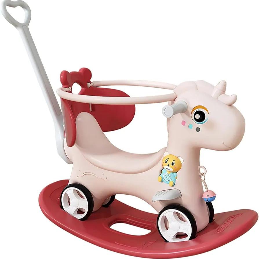 Baby Rocking Horse in Red Color.