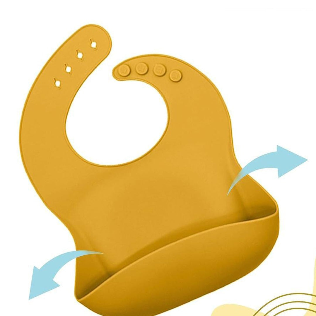 Baby Silicone Bib.