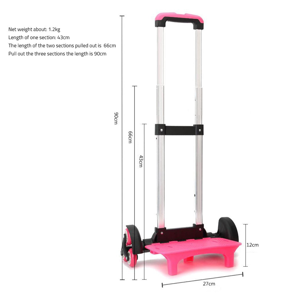 Size Of Backpack Trolley.