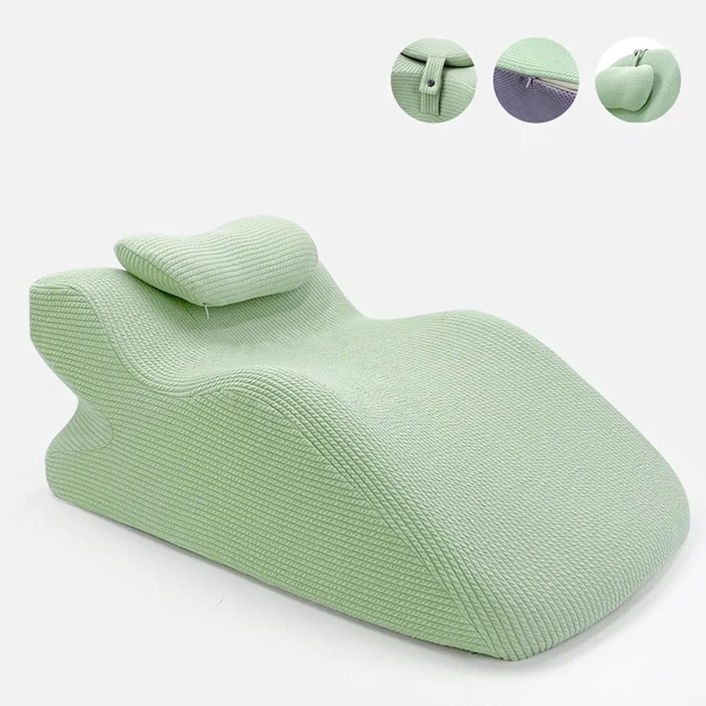 A Backrest, Facedown Pillow.