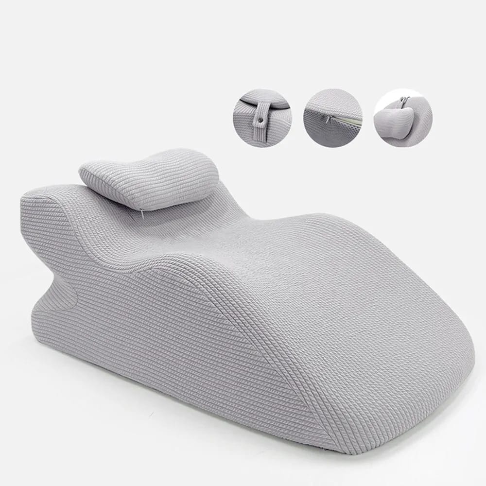 A Backrest, Facedown Pillow.