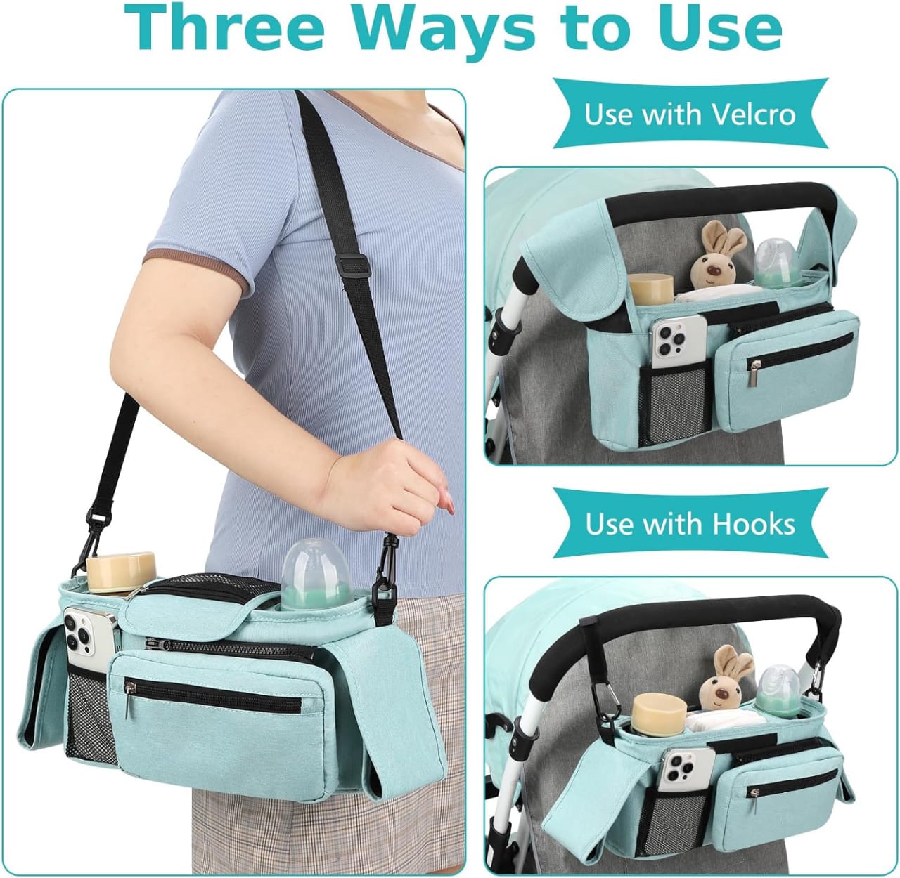 Usage information of Shoulder Strap Stroller Bag